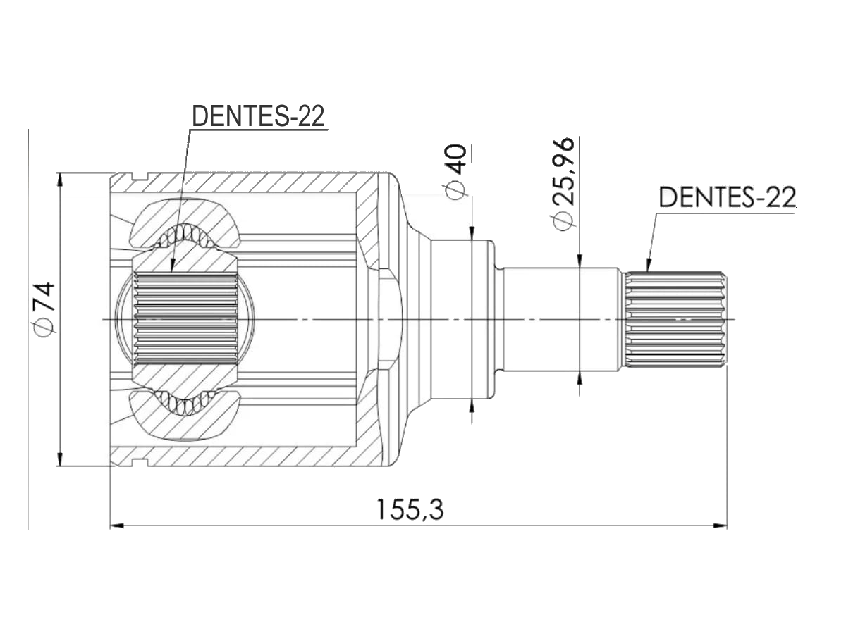 3272XR - Tulipa Trizeta Mola Original 1.6 16v ( Citroen C3 Aircross )