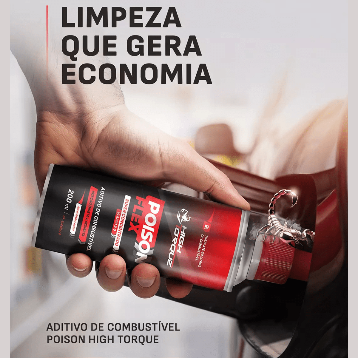 Aditivo Poison High Torque ADG Super Concentrado Nova Embalagem 200ml
