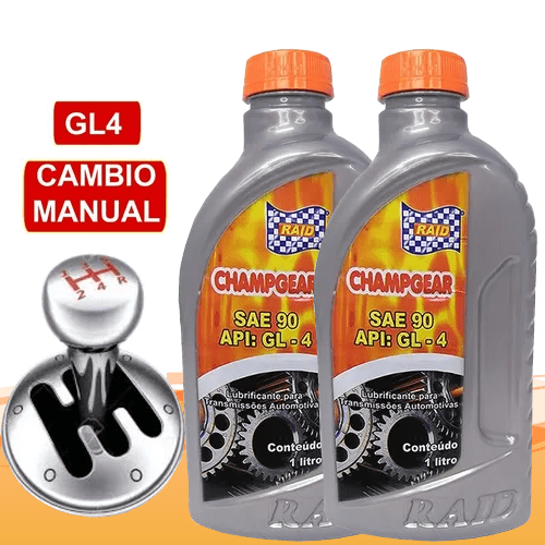 Oleo De Cambio Sae90 Oleo 90 Api-gl4 Cambio Manual 2 Litros