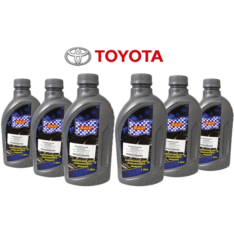 Oleo De Diferencial 80w90 Gl-5 Toyota Hilux Rav4 6 Litros