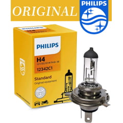 Lampada H4 Philips Halogena 12342c1 12v 60/55w Original