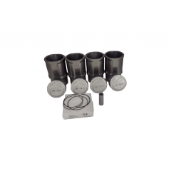 1608888380 - Kit Motor Jogo Pistões Anéis Camisas Citroen C3 1.5 8v Flex
