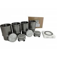 1608888380 - Kit Motor Jogo Pistões Anéis Camisas Citroen C3 1.5 8v Flex